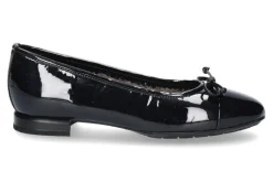 Discount Ballerina gefüttert PIA SOFTLACK BLU Damen Ballerinas