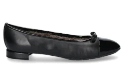 Discount Ballerina gefüttert PIA SOFTLACK NAPPA NERO (43) Damen Ballerinas | Warmfutter