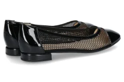 Best Ballerina SOFTLACK NERO RICCIONE NERO (37 ) Damen Ballerinas