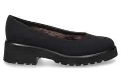 Best Keilpumps gefüttert PEMBI STEP NERO Damen Pumps | Warmfutter