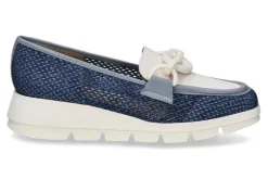 Outlet Keilslipper RENEE DEMIN NAPPA PIOMBO Damen Slipper | Keilschuhe