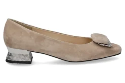 Best Pumps FLEX CAMOSCIO NUT PLATINO Damen Pumps