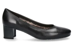 Clearance Pumps gefüttert PIA NAPPA NERO Damen Pumps