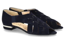 Discount Sandale CAMOSCIO ELASTICO BLU Damen Sandalen