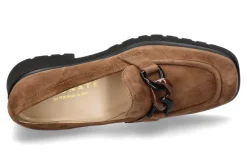 Clearance Slipper VERA CAMOSCIO TABAC Damen Slipper