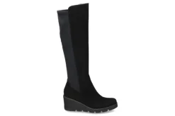 Clearance Stiefel NEON CAMOSCIO NERO STEP NERO Damen Stiefel