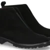 Clearance Stiefelette TANK CAMOSCIO ELASTICO NERO Damen Stiefel | Stiefeletten