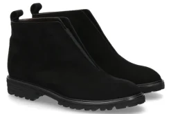 Clearance Stiefelette TANK CAMOSCIO ELASTICO NERO Damen Stiefel | Stiefeletten