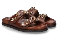 Outlet Pantolette 68046 NAPPA- brown/ braun Damen Pantoletten