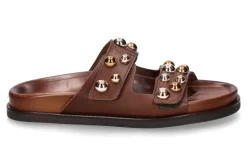 Outlet Pantolette 68046 NAPPA- brown/ braun Damen Pantoletten