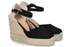 Hot Keilsandale CAROL NEGRO Damen Sandalen | Espadrilles