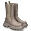 New Chelsea Boot HIGH VITELLO GREIGE Damen Booties