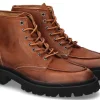 Clearance Schnürboots CPH177M RUST- braun Herren Stiefeletten / Stiefel