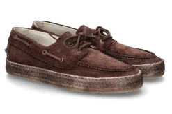 Best Herren- Bootsschuh VELOUR 2201- marrone/dunkelbraun Herren Schnürer | Slippers