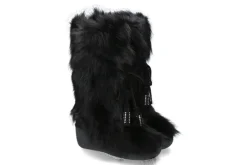 Fashion Fellstiefel FOXY NERO Damen Fellstiefel | Warmfutter