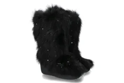 Clearance Fellstiefel FOX BLACK SWAROVSKI Damen Stiefel | Fellstiefel