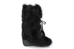 Fashion Fellstiefel FOXY NERO Damen Fellstiefel | Warmfutter