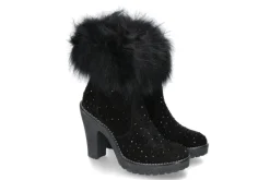 Discount Fellstiefelette gefüttert 851 NERO Damen Stiefel | Stiefeletten