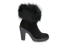 Discount Fellstiefelette gefüttert 851 NERO Damen Stiefel | Stiefeletten
