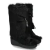 Best Kunstfellstiefel ECO FUR BLACK Damen Stiefel | Fellstiefel