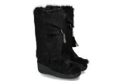 Best Kunstfellstiefel ECO FUR BLACK Damen Stiefel | Fellstiefel