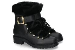 Discount Schnürboots gefüttert 546 ATENA NERO- schwarz Damen Stiefel | Stiefeletten