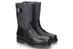 Best Herren- Stiefelette gefüttert PANIOLO LODEN- schwarz/dunkelgrau Herren Stiefeletten / Stiefel | Warmgefüttert
