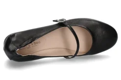 Discount Riemenballerina ZIEGENNAPPA- schwarz Damen Ballerinas | Dirndl Schuhe