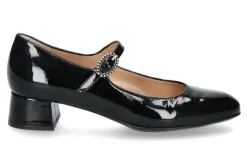 Clearance Spangenpumps LACK- schwarz Damen Pumps | Dirndl Schuhe
