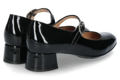Clearance Spangenpumps LACK- schwarz Damen Pumps | Dirndl Schuhe