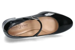 Clearance Spangenpumps LACK- schwarz Damen Pumps | Dirndl Schuhe