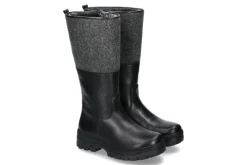 Clearance Stiefel gefüttert REGATTA LODEN SCHWARZ DUNKELGRAU Damen Stiefel