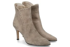 Best Stiefelette ANTIKBOCK TAUPE Damen Dirndl Schuhe | Stiefel