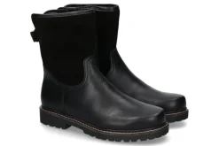 Outlet Stiefelette gefüttert PANIOLO VELOUR SCHWARZ Herren Stiefeletten / Stiefel | Trachtenschuhe