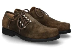 Best Trachtenschnürer 6139 ANTIKBOCK- akazie Damen Schnürschuhe | Trachtenschuhe