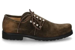 Best Trachtenschnürer 6139 ANTIKBOCK- akazie Damen Schnürschuhe | Trachtenschuhe