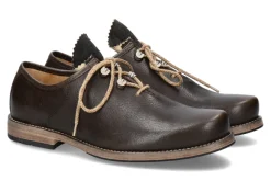 New Trachtenschuh SANTIAGO ANTIKBOCK OLIV AHORN  (40) Herren Trachtenschuhe