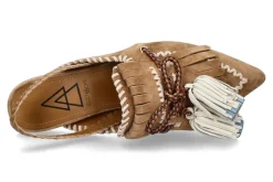 Clearance Elena lachi Slingbacks SUEDE- tan/braun Damen Sandalen