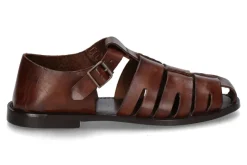 Best Gladiator Sandale Leder braun 530 Herren Offene Schuhe