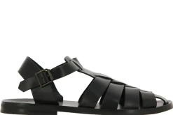 Sale Gladiator Sandale M7533 BLACK Herren Offene Schuhe