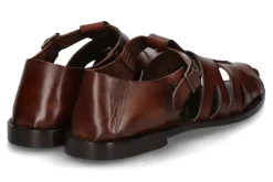 Best Gladiator Sandale Leder braun 530 Herren Offene Schuhe