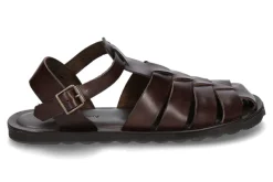 Clearance Sandale DARK BROWN 412 Herren Offene Schuhe