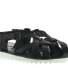 Fashion Sandale LEATHER BLACK Herren Offene Schuhe