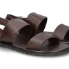 Fashion Sandale LEATHER BROWN 20 Herren Offene Schuhe