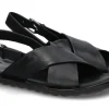 Hot Sandale LEATHER BLACK M5711 Herren Offene Schuhe