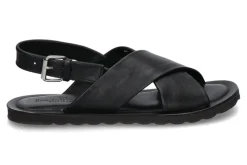 Hot Sandale LEATHER BLACK M5711 Herren Offene Schuhe
