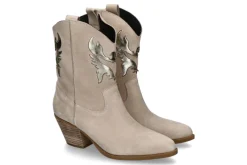 New Cowboy Boots CESAR 710- avorio/ platin Damen Stiefel | Stiefeletten