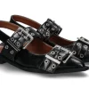 Fashion Slingballerina PATENT- black/schwarz Damen Ballerinas | Sandalen