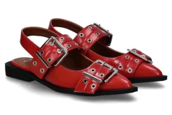 Sale Slingballerina PATENT- red/rot Damen Ballerinas | Sandalen