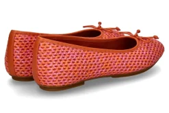 Discount Ballerina MARY JANE RAFFIA LEATHER- satsuma/pink perfect mix Damen Ballerinas